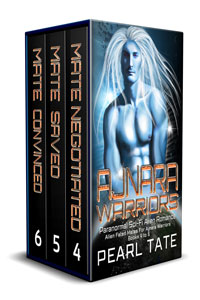 Alien Fated Mates for Ajnara Warriors Series Box Set - Books 4 to 6